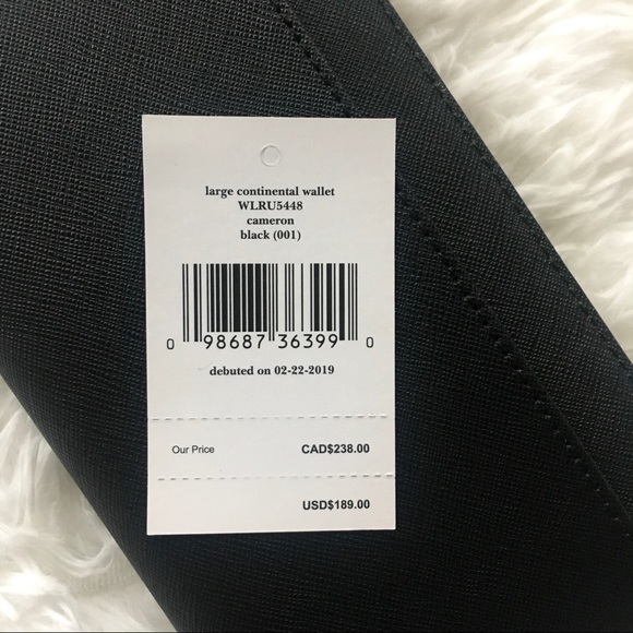 NWT Kate Spade Large Continental Cameron Wallet - Picture 4 of 4